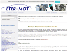 Tablet Screenshot of eter-mot.com